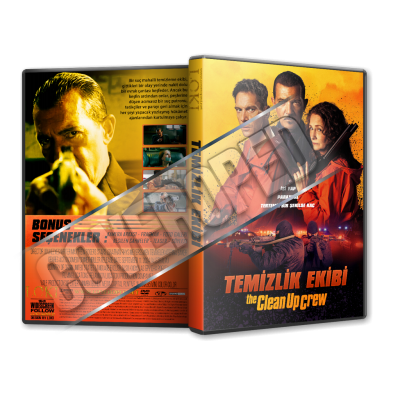 Temizlik Ekibi - The Clean Up Crew - 2024 Türkçe Dvd Cover Tasarımı